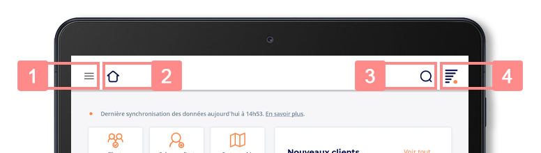 Entête application Yuto Essentiel sur Android - Site d'aide RiaShop / Yuto